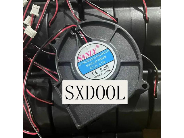 7530 12V 0.12A SF7530SM Silent Turbine Blower