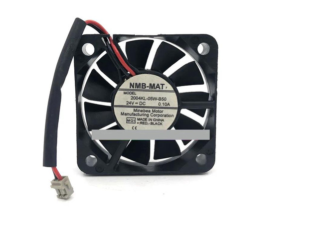 Cooling fan for 2004KL-05W-B50 DC 24V DC 0.1A 5cm frequency inverter.