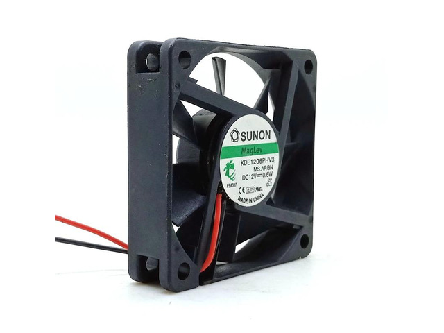 60mm fan for KDE1206PHV3, DC 12V, 0.6W, 6cm, 6015mm, 60*60*15mm, silent cooling fan.