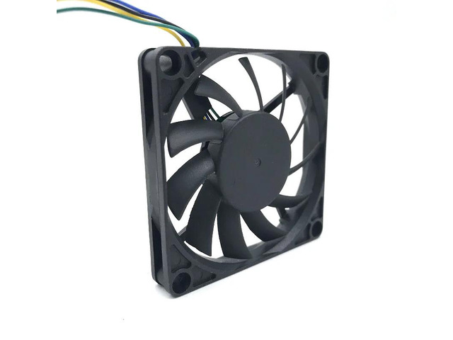 PWM Ultra-thin Fan 7010 R127010BU 70mm x 10mm (thickness) DC 12V 0.45A 7cm High Airflow Fan 5800rpm
