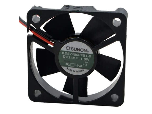 Ten KDE2405PFB1-8 fans are suitable for 5cm 5010 50*50*10mm DC 2V 1.0W dual-wire cooling fans.