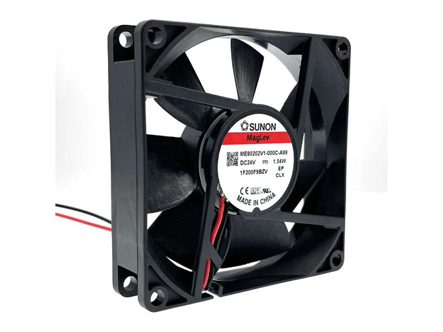 The ME80202V1-000C-A99 is an 80mm/8cm PC cooling fan suitable for the 8020 chassis. It measures 80x80x20mm, operates on DC 24V, and has a speed of...