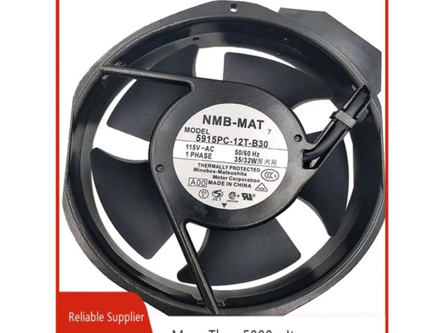 Suitable for 5915PC-12T-B30 172x150x38mm AC 115V high-temperature industrial metal cooling fan with overheat protection.
