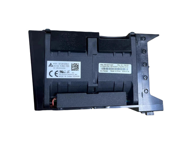 Suitable for GFC0612DW-CFZD 12V 5A high-performance cooling fan - 60x60x76mm, 18000RPM, turbocharged server fan with protective housing.