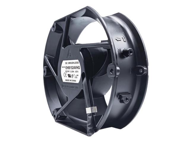EHB1524VHG-CE75 172x172x51mm High-Speed Fan - 24V 0.9A 4000RPM 302CFM Suitable for Inverter/Refrigeration 23W, 60dB