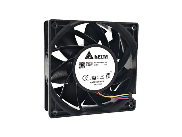Suitable for PFB1224HE-00 120x120x38mm DC 24V 2.0A high-speed, high-airflow projector cooling fan.