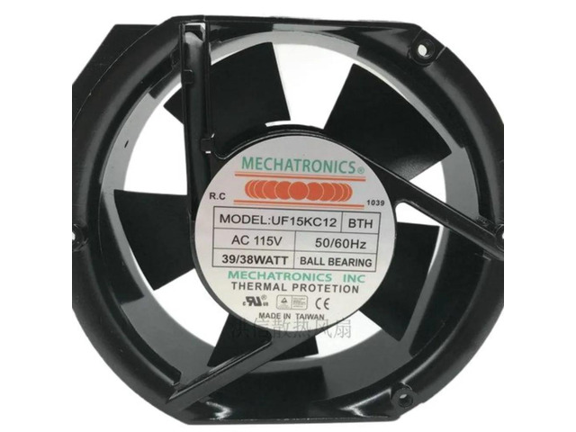 UF15KC12 BTH Mechatronics Dedicated 172mm x 17cm AC 115V 39/38W 17251 Industrial Axial Flow Chassis Cooling Fan