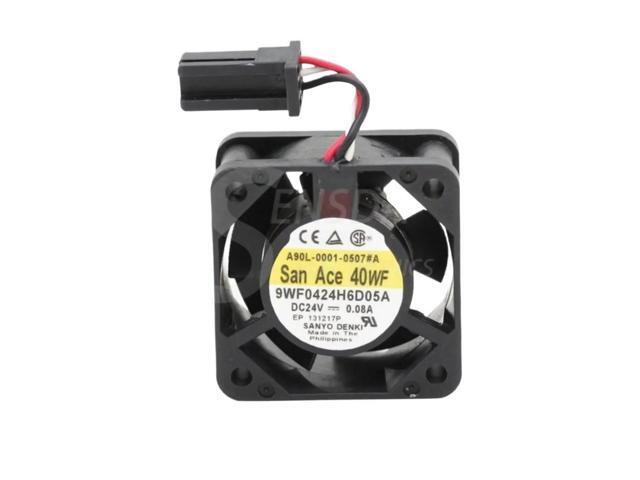 One waterproof fan for 9WF0424H6D05A 24V 0.08A, providing a cooling solution suitable for servers, industrial equipment, and electronic products.