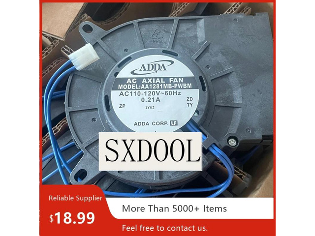 Suitable for AA1281MB-PWBM AC 110V-120V 0.21A turbine blower high-pressure fan.