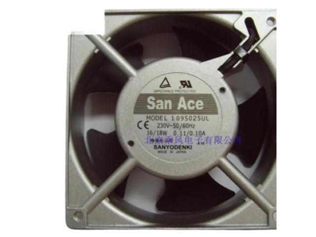 Suitable for 109S025UL 12038 120mm 12cm AC 220V 0.11A 16/18W server inverter cooling fan