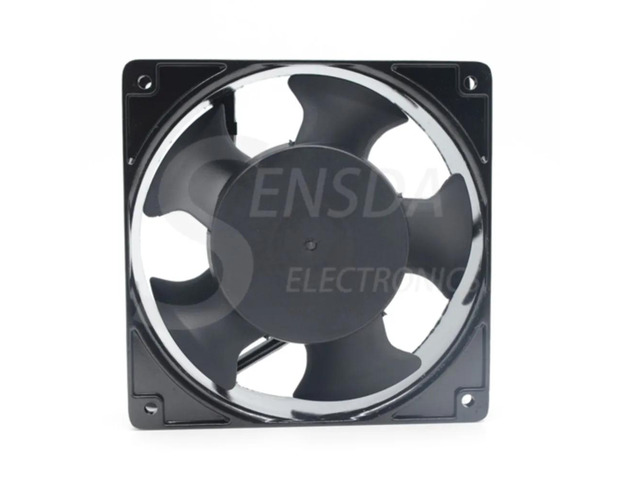 120mm AC Fan 4C-230HB 120x120x38mm 230V 220V Metal Frame Axial Cooling, Suitable for Industrial Applications