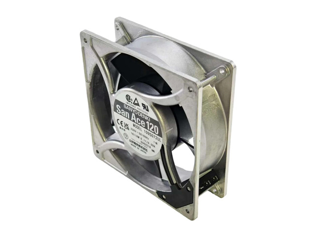 Suitable for motor 109S072UL fan AC230V 12CM 38mm heavy-duty server rack heatsink high-speed replacement metal casing