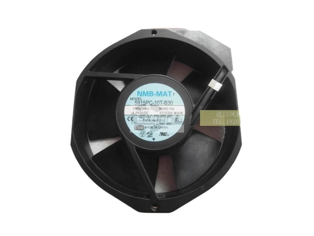 Suitable for 5915PC-10T-B30 1738 17cm 172mm AC 100V cooling blowers, industrial and server applications.