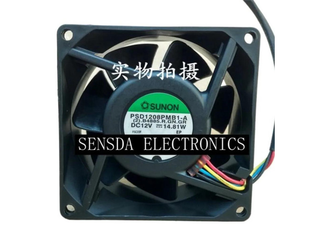 Suitable for PSD1208PMB1-A 8CM cooling fan 12V airflow fan.