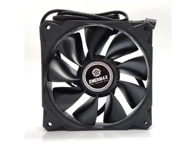 One 120mm x 25mm case fan, ELC-LT120, 12cm, 4-wire PWM 12V, silent case fan (12025).