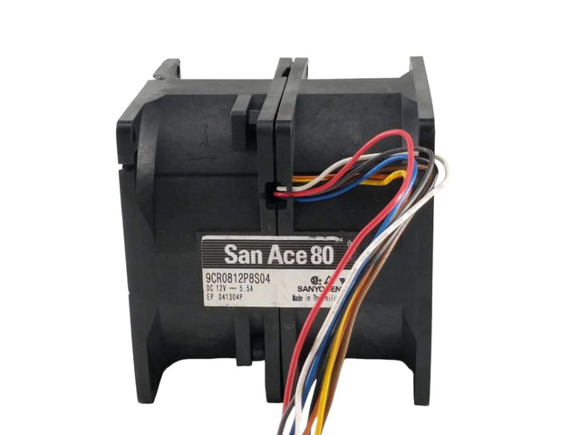 Suitable for 9CR0812P8S04 80x80x80mm DC 12V 5.5A 14000RPM 165CFM dual-motor industrial server cooling fan.