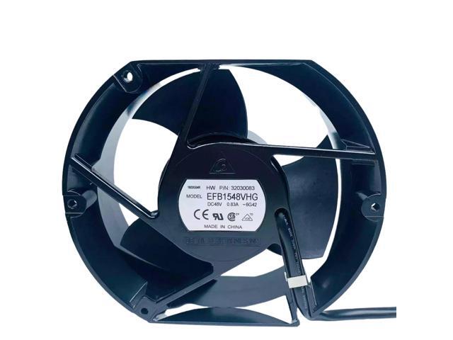 Suitable for EFB1548VHG 172x150x50mm 48V 0.83A dual ball bearing PWM cooling fan 5500RPM metal frame industrial fan