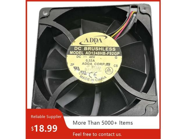 The 12038 server fan is suitable for the AD1248HB-F92GP server. It measures 120x120x38mm, operates at 48V, 0.52A, has a speed of 5000RPM, and an...