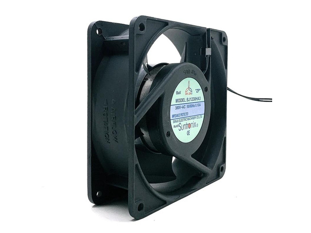 380V 120mm 12cm Chassis Fan 12038 380VAC SJ1238HA3 Industrial Cabinet Power Distribution Box 12cm Axial Cooling Fan