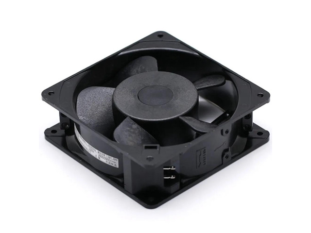 Suitable for 4715MS-22T-B50 12038 120mm AC 220V 13W axial cooling fan, dimensions 120x120x38mm, for rack, chassis and industrial applications.