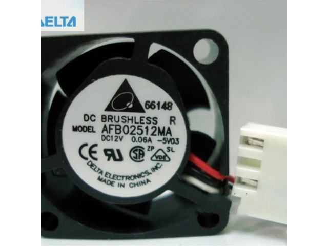 Suitable for AFB02512MA 2510 25mm DC 12V 0.06A dual-ball 3-pole axial flow mini micro cooling fan