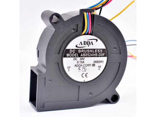 AB0524HB-D0F 50mm blower 5cm 5015 50x50x15mm DC24V 0.15A 4 wires pwm blower cooling fan for inverter