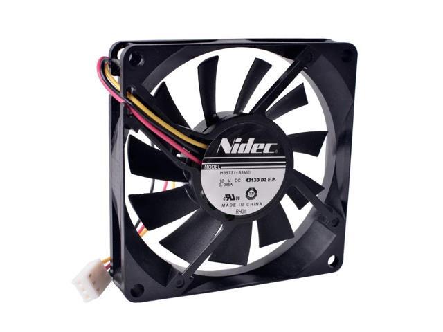 80mm fan h35731-55mei 8015 80x80x15mm 12V 0.045A 8cm ultra-thin silent cooling fan.