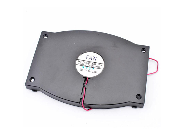 DFS801012L 12V 2.8W 2 wires for the cooling fan of the Removable Frame for 3.5' 