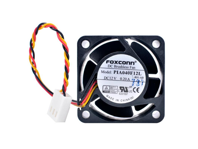 PIA040F12L 4cm 40mm fan 4020 40x40x20mm DC12V 0.20A 3 lines dual ball bearing speed detection CPU high air volume cooling fan