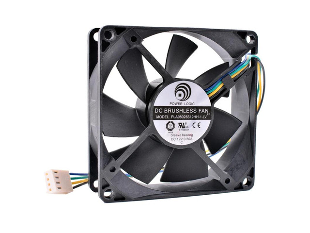 PLA08025S12HH-1-LV 8cm 8025 80mm Fan 12V 0.50A Computer CPU 4pin PWM Cooling Fan