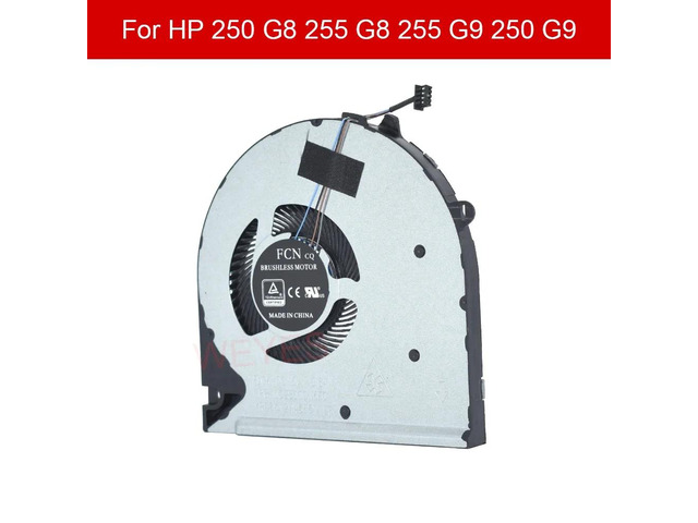 CPU Cooling Fan L52034-001 DC5V 4-pin for Laptops 15-DU 15S-DU0002TX 15-DW 15S-DY TPN-C139