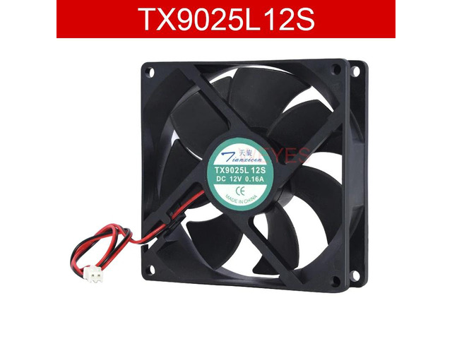 TX9025L12S 2-pin DC12V 0.16A 9CM Cooling Fan (9CM)