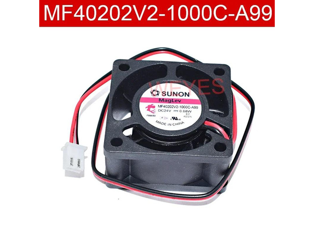 Hot-selling MF40202V2-1000C-A99 DC 24V 0.68W 40x40x20mm 4020 2-pin square server cooling fan