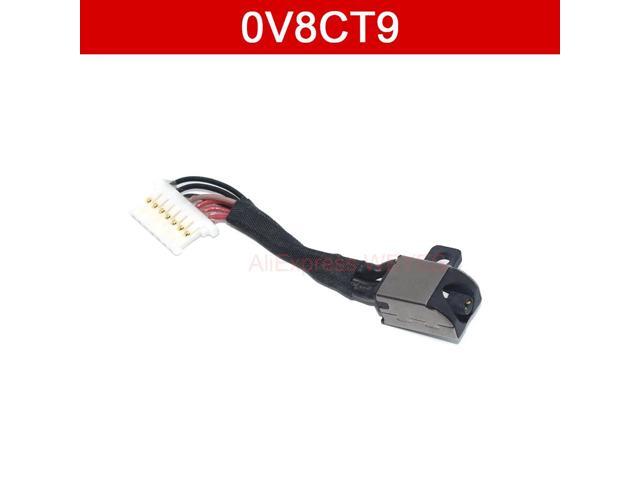 DC power jack cable for 5370 and 5471 V8CT9 0V8CT9 CN-0V8CT9 0TV8K5