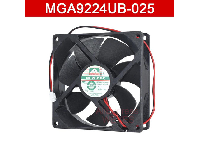 MGA9224UB-025 24V 0.48A 9025 9CM Inverter Cooling Fan