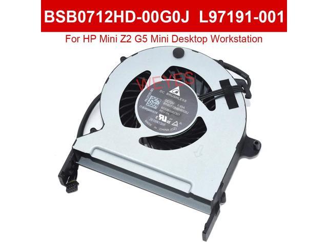 GPU cooling fan for Z2 Mini G5 L97191-001 BSB0712HD-00G0J 6033B0082301 DC12V workstation cooling fan, 4-pin, 0.85A.