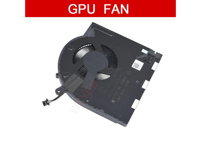 GPU FAN-0H5TYJ laptop GPU cooling fan, suitable for M17 R3 / M17 R4 / P45E, DC12V 4-pin 1A heatsink.