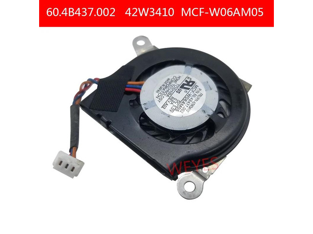DC5V 0.2A 3-pin cooling fan for X61 x61 x61S 42X3806 42W3410 60.4B437.001 60.4B437.002 MCF-W06AM05