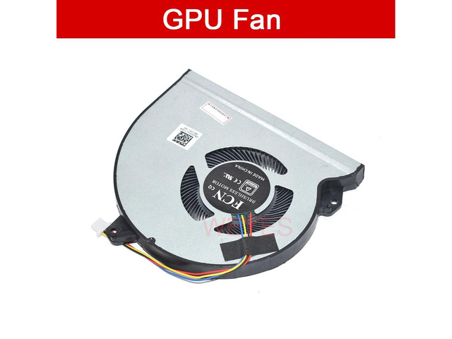 GPU fan cooler for GL702VM, GL702V, GL702VSK, GL702VS FCN, FJ9U, FJ9T, and DC5V laptops.