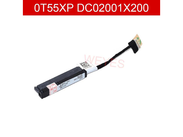 SATA hard drive connection cable for 15M 5000 5547 5557 5548 5542 5543 5545 T55XP DC02001X200 T55XP hard drive.