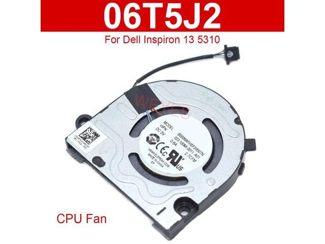 Laptop CPU Cooler for Model 13 5310 (CPU fan 06T5J2 0XKD91 B5006AFHSF2000TN B5506AFHNF2000TN, DC5V 0.6A, 4-pin)
