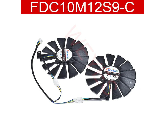 Brushless FDC10M12S9-C Single/Dual DC 12V 0.25A Cooling Fan (2)
