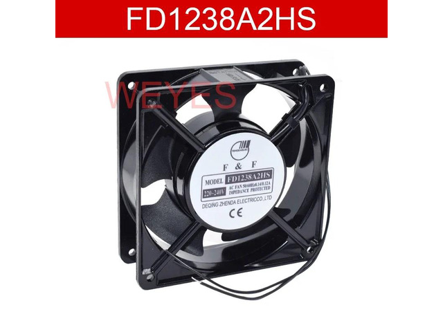 Cooling fan FD1238A2HS AC220-240V 50/60HZ Dual-wire F & P;F