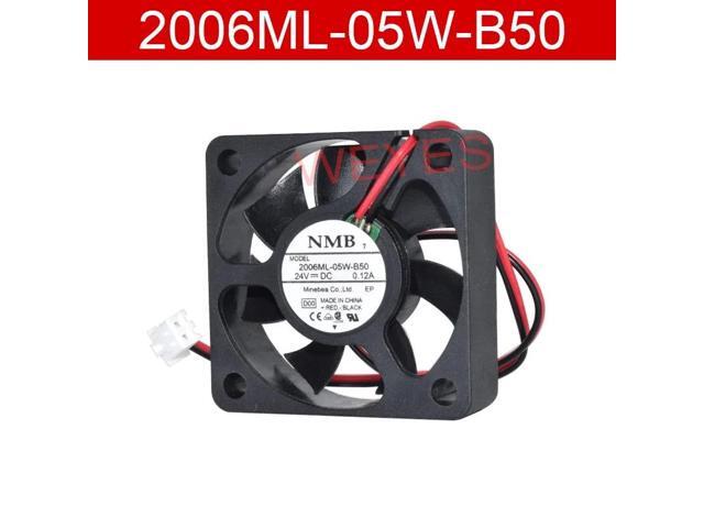 Suitable for 2006ML-05W-B50 5CM 50*50*15 24V 0.12A two-wire cooling fan