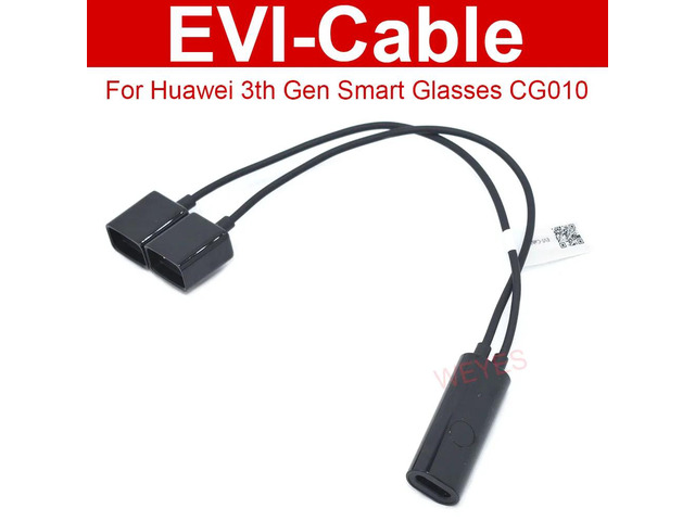 EVI-Cable magnetic charging converter for the CG010 third-generation smart glasses
