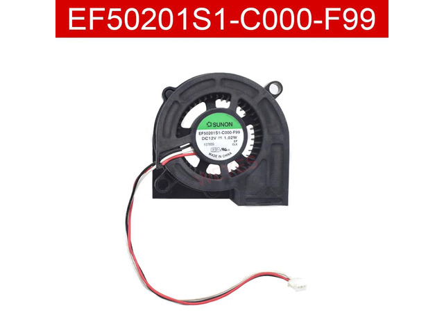 Suitable for 5020 DC 12V 1.02W EF50201S1-C000-F99 three-wire blower projector cooling fan