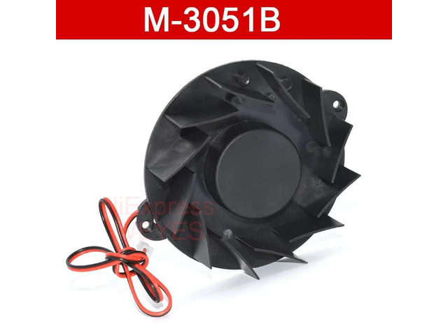 Cooling fan 9225 M-3051B 12VDC 0.45A 2-pin round DC heatsink