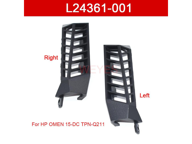 L24361-001 Hinge Cover (Left and Right Fan Cover), Suitable for 15-DC TPN-Q211 DC0010NR DC005TX Cooling Air Outlet Cover