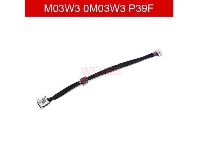M03W3 0M03W3 P39F DC power jack connector cable for 15 5547 5545 5548 5540 5542 5543 5556