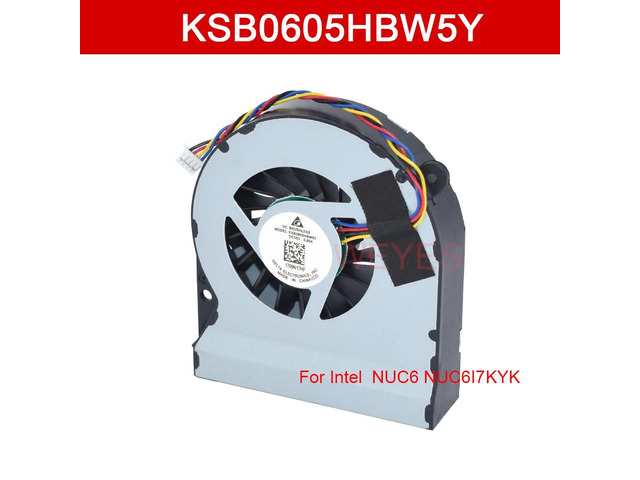 Laptop coolers for NUC6I7KYK, NUC8I7BEH, NUC6, I3, I5, and I7: KSB0605HB, KSB0605HBW5Y, BSC0805HA-00, NS65B01.